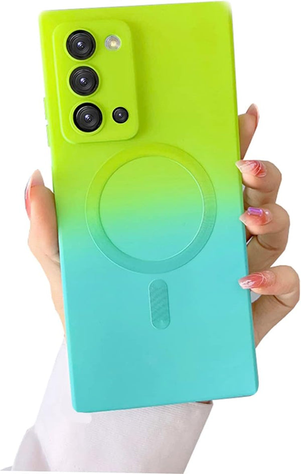 Galaxy Note 20 Case, Magnetic Wireless Anti-Scratch Shockproof Cover for Samsung Galaxy Note 20 6.7" - Green