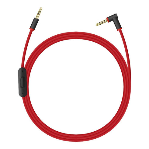 QKIIP Replacement Audio Cable Cord - In-line Microphone and Control for Solo/Studio/Pro Headphones (Black/White)