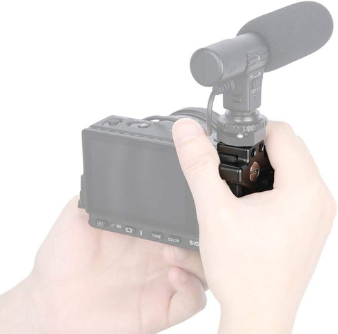 NICEYRIG Handle Grip for Sigma FPL FP Full-Frame Mirrorless Camera - Black Color - 368