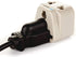 OREI USA to Israel, Gaza, Palestine Travel Adapter Plug (Type H) - 2 in 1, CE Certified, 2 Pack, White
