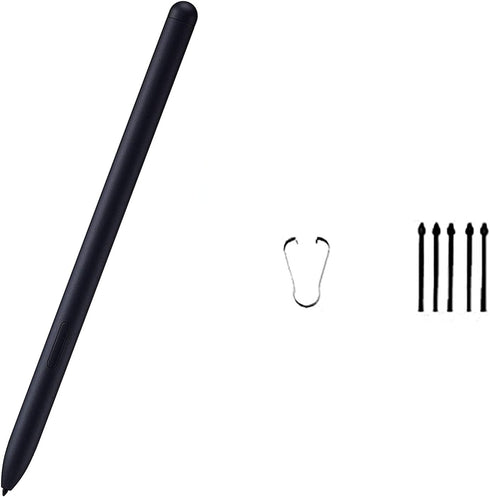 Replacement Stylus Pen for Samsung Galaxy Tab S7, S7+ Plus, S7 FE, S Pen with Tips/Nibs (Black)
