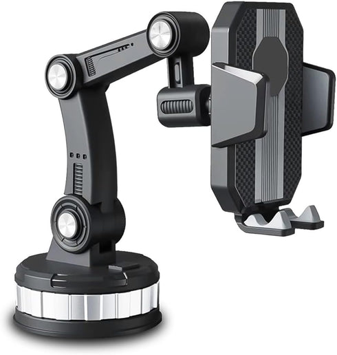 Car Phone Mount, 360° Rotatable Upgraded Holder with Suction Cup for Dashboard, Windshield, Universal for iPhone 13/12