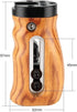 NICEYRIG Universal Side Wooden Handle Handgrip with Cold Shoe for DSLR Camera Cage