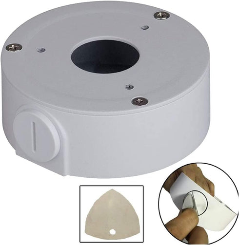 PFA134 Junction Box for Dahua Bullet Cameras, White, Pack of 1