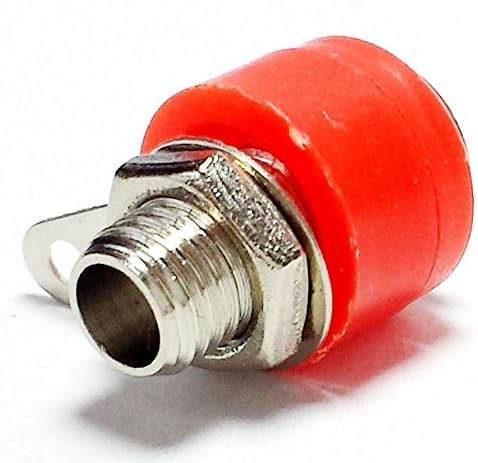 CESS Speaker Banana Male Plug Female Socket Panel/Chassis Mount, 10 Pack