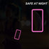 Sweatproof Armband for iPhone 16/15/14/13/12/11/XR, Running Exercise Bag with Card Slot (Pink)