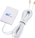 Ciglow 4G/3G 28dbi 4G 3G E398/E3276/E392(SMA LTE Antenna, High Gain Network Ethernet Outdoor Amplifier for Router