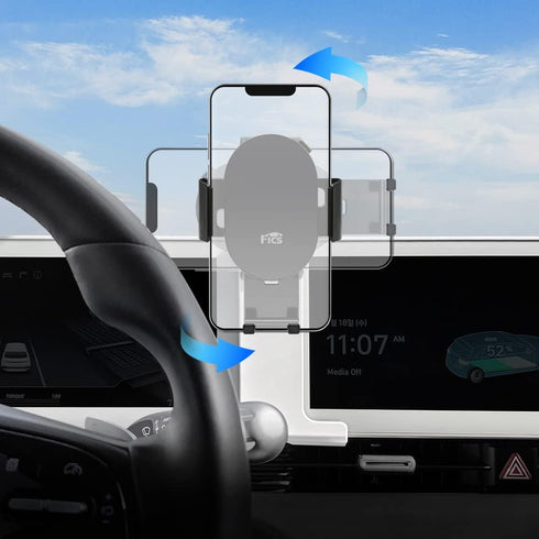 FICS Phone Holder Compatible with Hyundai IONIQ5, Customized Phone Mount Accessories
