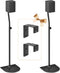 Speaker Stand Pair for LG Rear Speaker - Height Adjustable Floor Stand for Surround Sound Speakers