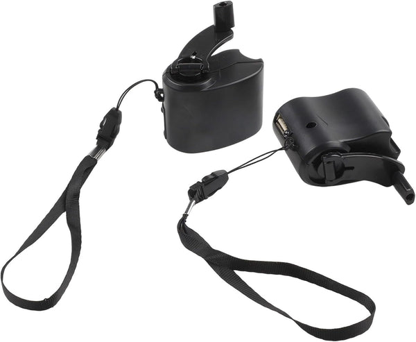FABULETTA Manual Hand Crank Usb for CHARGER Generator, Portable Power Bank For
