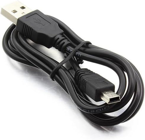 Universal Power Cord for Texas Instruments TI-84 Plus CE Graphing Calculator, 5Ft Data Cable for TI 89 and TI Nspire.