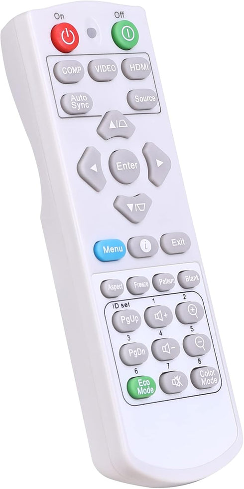 Remote Control for Viewsonic Projector PA503S, PA503SP, PA503W, PA503X, PA503XP and More