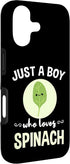 Just A Boy Who Loves Spinach 17 Case for iPhone