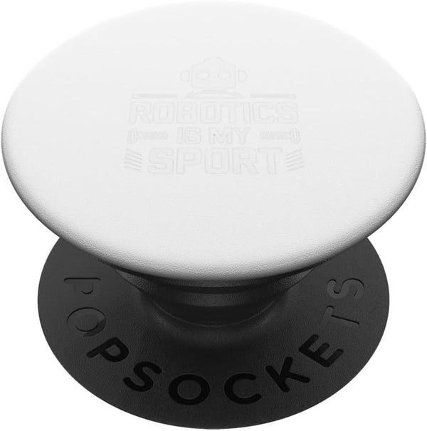 Robotics is my Sport Robot Digital Funny T-Shirt PopSockets Standard PopGrip