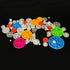 URIMPAVIDO 151PCS Set (151) Belt Pulley Plastic Belt Pulley with Rubber Band for RC Car Truck Robot DIY Model Toy
