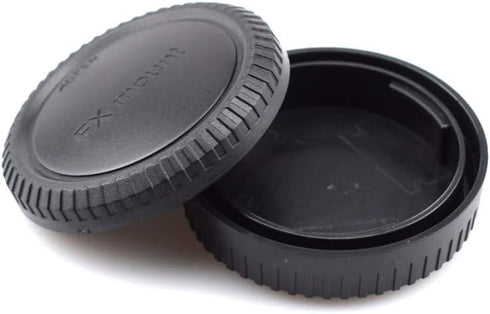 Camera Body and Rear Lens caps Compatible with FX Camera X Mount X-pro1 X-E1 Body and Lenses (FX Camera Body)
