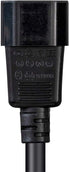 Monoprice Heavy Duty Power Cable - 2 Feet, Black, IEC 60320 C14 to C15