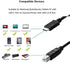 15 6.6FT, 16 for iPhone Printer Cable USB B to USB C Printer Cord for MacBook Pro iPhone Pro, Air, MIDI Cable