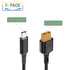 XT60 Female to Type-C Male Charging Cable, XT60 Adapter for M7 M6 M6D Charger, Fatshark Skyzone FPV Monitor