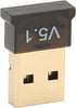 USB Bluetooth Adapter, Long Range Bluetooth 5.1 Dongle Receiver for PC, Backward Compatible with Bluetooth 2.1/3.x/4.x
