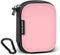 Earbud Case Holder, RISETECH Hard EVA Earphone Travel Case Headphone Small Zipper Pouch Compatible with Flash Drive, SD