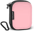 Earbud Case Holder, RISETECH Hard EVA Earphone Travel Case Headphone Small Zipper Pouch Compatible with Flash Drive, SD