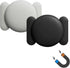 Frylaa Magnetic Holder Case for Airtag,2pcs Hidden Soft Silicon Protective Cover with Strong