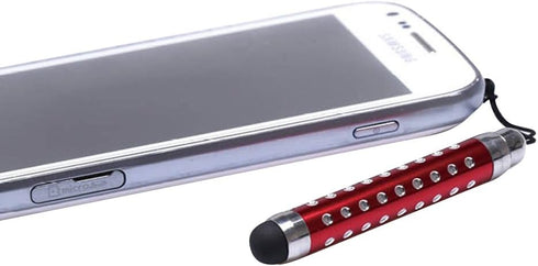 IC ICLOVER 10PCS Bling Retractable Stylus Pens for iPhone, iPad, Samsung, Android Phone, Compatible with All Capacitive