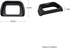Stebcece A6100 A6300 A6000 FDA-EP10 Eyepiece Long Eyecup for Cameras Eyeshade