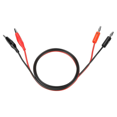 Banana Clip Test Multimeter Probe Cable, 30V 5A for Adjustable DC Regulated Power Test