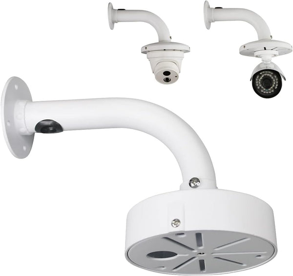 Universal Dome Camera Mount Bracket, L Type Wall Mount for CCTV Security Camera/IP Camera