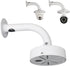 Universal Dome Camera Mount Bracket, L Type Wall Mount for CCTV Security Camera/IP Camera