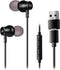 CGS-W1A USB Earbuds with USB-A to C Adapter, Clear Mic, Deep Bass, Compatible with Samsung, Laptops, Mac.