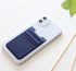 2Pack Adhesive Phone Pocket, Cell Phone Stick On Card Wallet Sleeve for Credit Cards/ID Card Holder with Sticker for