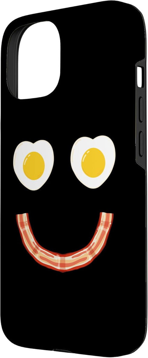 Eggs Smile Brunch Breakfast Tee Store. 15 Face Eggs and Bacon Ham Breakfast Smile Case for iPhone