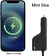 Laptop Car Charger with USB QC3.0 for HP Pavilion, Compaq, Presario, Envy, Elitebook, ProBook 19V 4.74A 90W