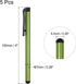 MECCANIXITY 5pcs Universal Capacitive Stylus Pens for Touch Screens, Light Green, High Sensitivity