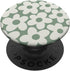 Sage Green Aesthetic Cute Flowers Floral Retro Daisy PopSockets Standard PopGrip