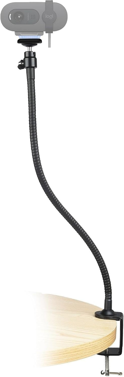 AceTaken Brio 101 Webcam Stand, Magnetic Webcam Clamp Mount Holder Compatible with Logitech