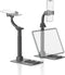CamScanner Adjustable Phone Stand, 360 Rotatable Clip-On Holder,Desk Mount with Non-Slip Base for