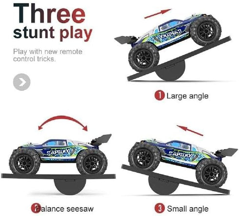 RCJUMPANT Playset 1/8 1/10 1/12 1/14 1/16 RC Car Jump Ramp,RC ramp Takeoff Board Stunt for RC Car