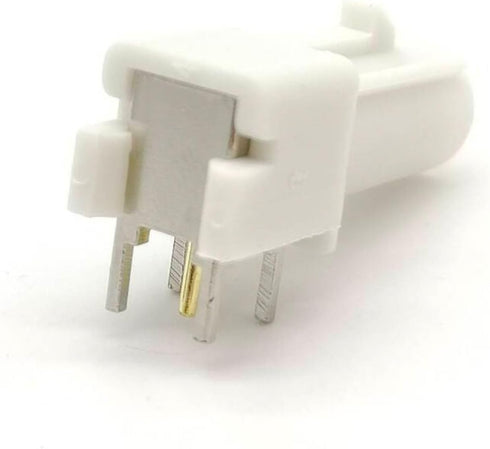 keisnoaja Fakra SMB B Male RF Coaxial Adapter, Fakra B Male PCB Mount Right Angle Connector for GPS Telematics