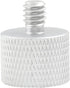 Mic Stand Adapter 5/8" Female to 1/4" Male, Microphone Screw Adapter, Thread