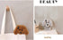 UnnFiko Super Cute Teddy Dog Fluffy Fur Case for iPhone 7 Plus/iPhone 8 Plus, Fuzzy Plush Soft TPU