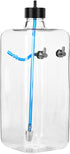 1500ml 150-200cc RC Airplane Fuel Tank,Transparent High Strength Sealed Capacity CNC Machined Metal Fuel Container