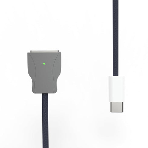 Type C to Magnetic Charging Cable, Compatible with MagSafe 3 and MacBook 2012-2023, 2M, Midnight Black