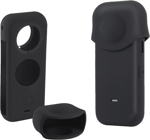 Protection Accessories for Insta360 One X2 - Rubber Sleeve with Silicone Lens Cover Kit