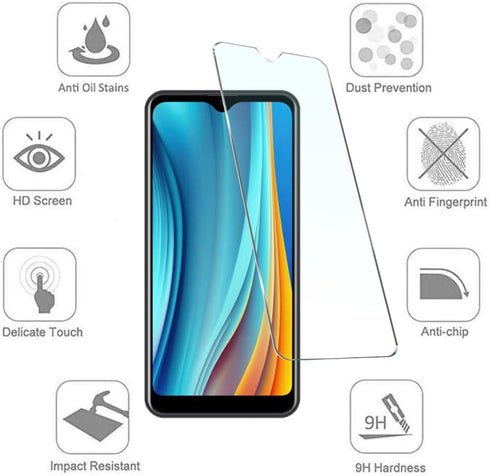 3 Pack Screen Protector for TCL 50 XL 5G, Compatible with TCL 50 XL 5G T702W, 9H Hardness, Anti-fingerprint