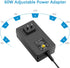 SHNITPWR Universal Power Supply Adjustable 5V~20V 60W AC Adapter 5V 7V 9V 12V 15V 19V 20V Multi-Voltage AC Power Adapter 100V-240V AC to DC Converter with 14 Tips Reverse Polarity