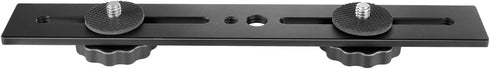 Neewer 8"/20.3cm Dual Camera Mount Tripod Bracket for 3D Stereo Photography